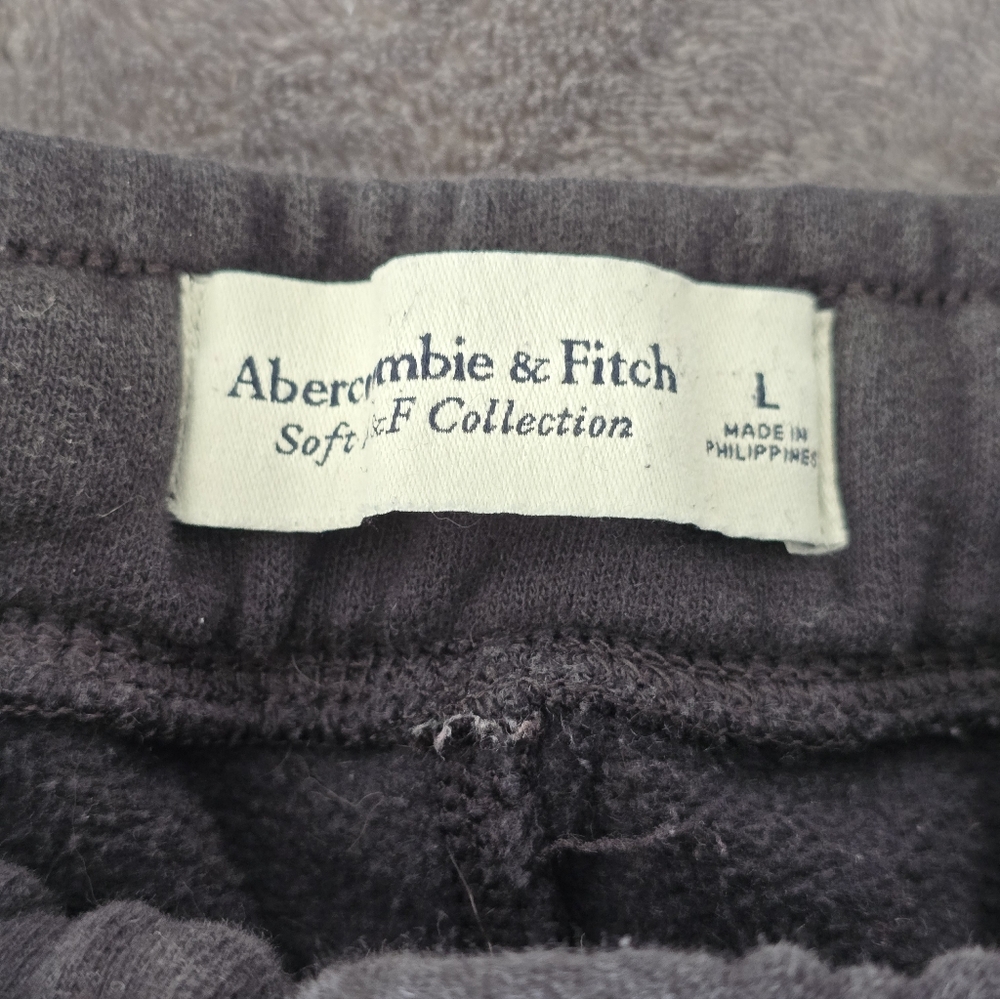 Abercrombie And Fitch Black Sweat Joggers Size Large - Picture 11 of 12